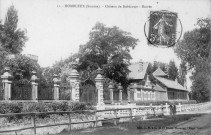 Hombleux (Somme). Château de Robécourt. Entrée