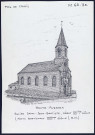Haute-Avesnes (Pas-de-Calais) : église Saint-Jean-Baptiste - (Reproduction interdite sans autorisation - © Claude Piette)