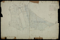 Plan du cadastre napoléonien - Dommartin : Gollencourt, E