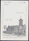 Arcueil (Val-de-Marne) : église Saint-Denys au curieux clocher - (Reproduction interdite sans autorisation - © Claude Piette)