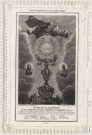 Image pieuse dentelle. Visite au T. S. sacrement ou ses mystères rendus sensibles expliqués