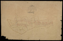 Plan du cadastre napoléonien - Montagne-Fayel (Montagne) : Village (Le), A, C et D développées