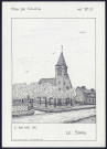 Le Sars (Pas-de-Calais) : l'église - (Reproduction interdite sans autorisation - © Claude Piette)