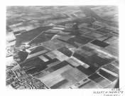 Méaulte. Vue aérienne du territoire de la commune