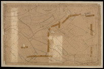 Plan du cadastre napoléonien - Autheux : Etrelle (L') ; Hetroy (La), B