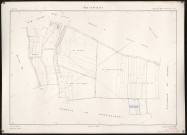 Plan du cadastre rénové - Boismont : section ZE