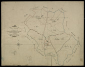 Plan du cadastre napoléonien - Villers-Bocage : tableau d'assemblage