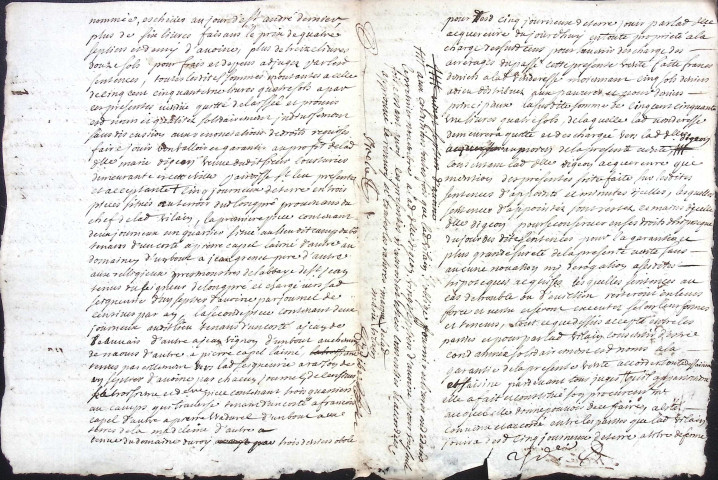 Etude de Me Jacques Scribe à Amiens (étude n°6). Minutes de l'année 1718