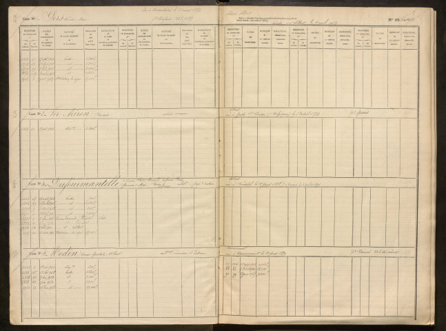 Répertoire des formalités hypothécaires, du 17/09/1923 au 15/12/1923, registre n° 375 (Péronne)
