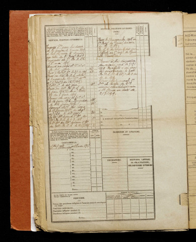 Varengot, Maurice Ferdinand Constantin, né le 05 novembre 1897 à Miraumont (Somme), classe 1917, matricule n° 276, Bureau de recrutement d'Amiens