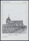 Nesle-Hodeng (Seine-Maritime) : l'église - (Reproduction interdite sans autorisation - © Claude Piette)