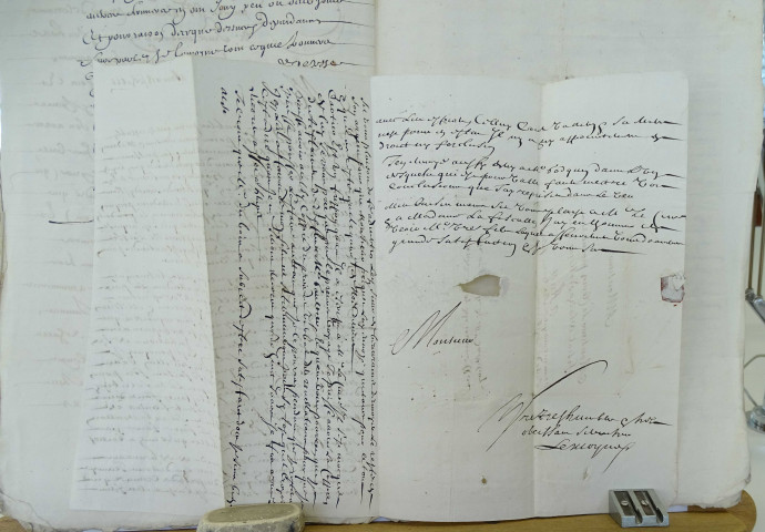 Etude de Me Paul Leclercq à Ault. Minutes de l'année 1666 (janvier à mai)