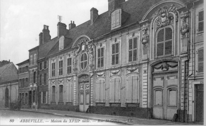 Maison du XVIIIe siècle - Rue St-Gilles