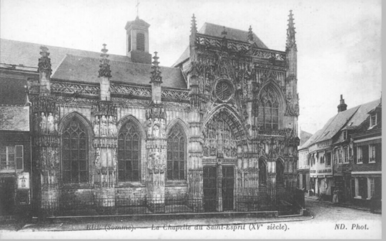 La chapelle du Saint-Esprit (XVe siècle)