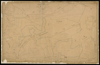 Plan du cadastre napoléonien - Guyencourt-Saulcourt (Guyencourt) : Saulcourt, B1