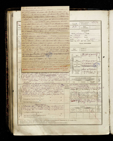 Diard, Armand Marin, né le 27 février 1898 à Épinay-sur-Seine (Seine-Saint-Denis), classe 1918, matricule n° 1180, Bureau de recrutement d'Amiens