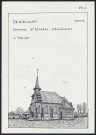Déniécourt (commune d'Estrées-Déniécourt) : l'église - (Reproduction interdite sans autorisation - © Claude Piette)