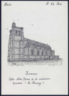Lomme (Nord) : église Notre-Dame - (Reproduction interdite sans autorisation - © Claude Piette)