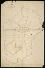 Plan du cadastre napoléonien - Estrees-Deniecourt (Estrées) : tableau d'assemblage