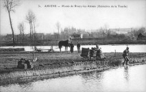 Amiens - Marais de Rivery-lez-Amiens (Extraction de la tourbe)