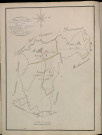 Plan du cadastre napoléonien - Atlas cantonal - Ville-sur-Ancre (Ville-sous-Corbie) : tableau d'assemblage