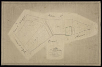 Plan du cadastre napoléonien - Aigneville : Hameau de Hocquelus (Le) ; Bois de la Gaillarderie (Le), D2