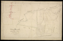 Plan du cadastre napoléonien - Franqueville : Barlette, A