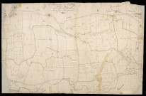 Plan du cadastre napoléonien - Crotoy (Le) : Bihen Becquerelle ; Carteron (Le), B