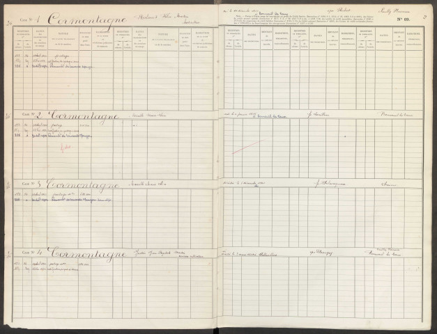 Répertoire des formalités hypothécaires, du 28/04/1952 au 10/09/1952, registre n° 032 (Conservation des hypothèques de Montdidier)