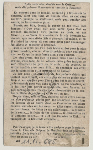 Les croix des Enfants de Marie