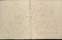 Plan du cadastre napoléonien - Atlas cantonal - Bettencourt-Riviere (Bettencourt) : tableau d'assemblage