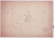 Plan du cadastre rénové - Vauchelles-les-Quesnoy : tableau d'assemblage (TA)