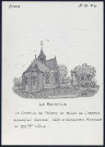 La Bouteille (Aisne) : chapelle de Foigny et ruines de l'abbaye aujourd'hui disparue - (Reproduction interdite sans autorisation - © Claude Piette)