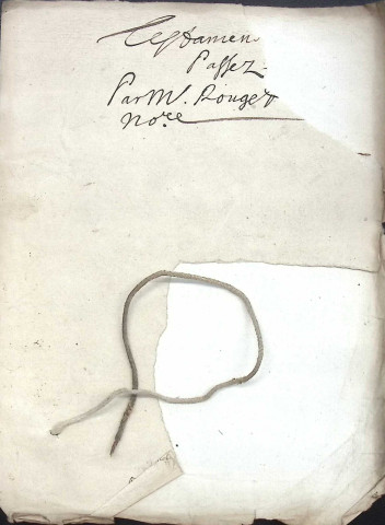 Etude de Me Nicolas Rouget à Amiens (étude n°5). Minutes des années 1700-1710