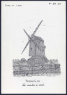 Ymonville (Eure-et-Loire) : moulin à vent - (Reproduction interdite sans autorisation - © Claude Piette)