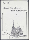 Dreuil-lès-Amiens: église Saint-Riquier, 1850 - (Reproduction interdite sans autorisation - © Claude Piette)