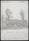 Rebreuviette-Brouilly (hameau) : l'église en 1871 - (Reproduction interdite sans autorisation - © Claude Piette)