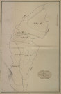 Plan du cadastre napoléonien - Authieule : tableau d'assemblage