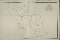 Plan du cadastre napoléonien - Mouflers : tableau d'assemblage
