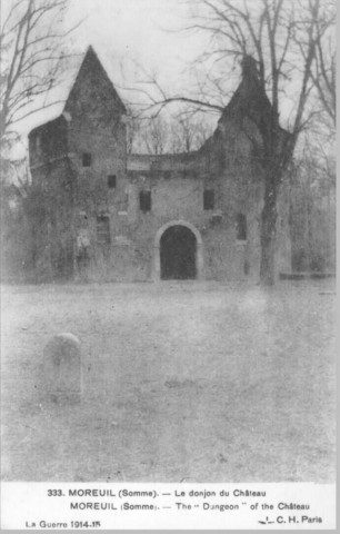 La Guerre 1914-15 - Le Donjon du Château - The "Dungeon" of the Castle