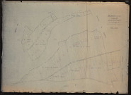Plan du cadastre rénové - Barly : section ZH