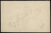 Plan du cadastre napoléonien - Pende : Hameau de Salenelle (Le), B développement