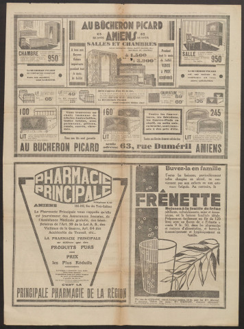Le Progrès de la Somme, numéro 20047 - Edition spéciale Tour de France cycliste, 28 juillet 1934