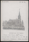 Landrethun-lès-Ardres (Pas-de-Calais) : église Saint-Martin - (Reproduction interdite sans autorisation - © Claude Piette)