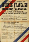 République française - Journée française de secours national