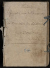 Délibérations du Directoire du district de Doullens : 9 août 1792-26 juin 1793