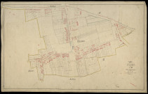 Plan du cadastre napoléonien - Flers-sur-Noye (Flers) : B (développement)