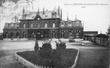 Gare de Péronne-Flamicourt (Somme) 1925