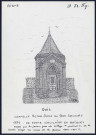 Ohis (Aisne) : chapelle Notre-Dame du bon secours - (Reproduction interdite sans autorisation - © Claude Piette)