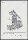 Caumartin (commune de Crécy-en-Ponthieu) : oratoire - (Reproduction interdite sans autorisation - © Claude Piette)